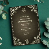 Zeremonie Haldi Kumkum Einladung