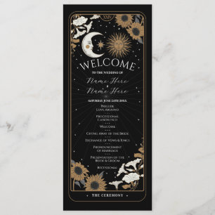 Zeremonie Hochzeiten Party Cards Tarot Begrüßungsm Programm