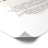 Zeremonie ohne Anschluss, kein Rufzeichen Poster (Ecke)