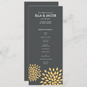 Zeremonie // Posh Petals // Sunshine Programm (Vorne/Hinten)