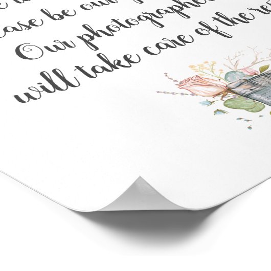 Zeremonie Poster (Ecke)