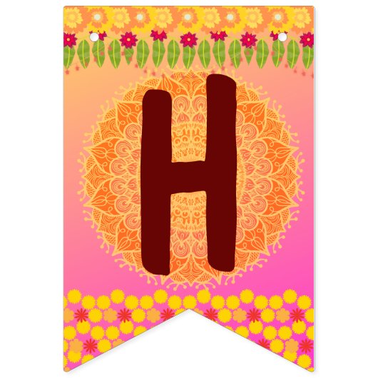 Zeremonie Thread Zeremonie in Upanayanam Willkomme Wimpelkette (Zweite Fahne)