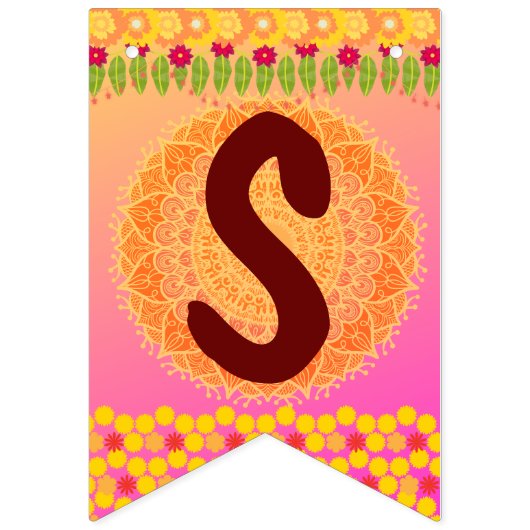 Zeremonie Thread Zeremonie in Upanayanam Willkomme Wimpelkette (Erste Fahne)