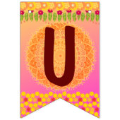 Zeremonie Thread Zeremonie in Upanayanam Willkomme Wimpelkette (Dritte Fahne)