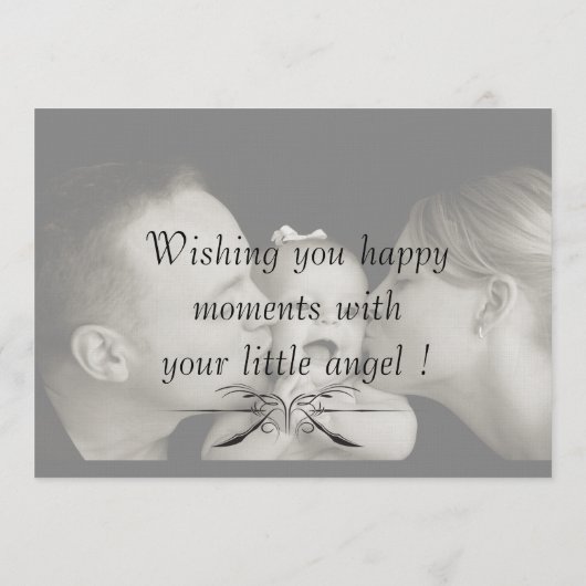 Zeremonie zur Benennung von Säuglingen Programm (Rückseite)