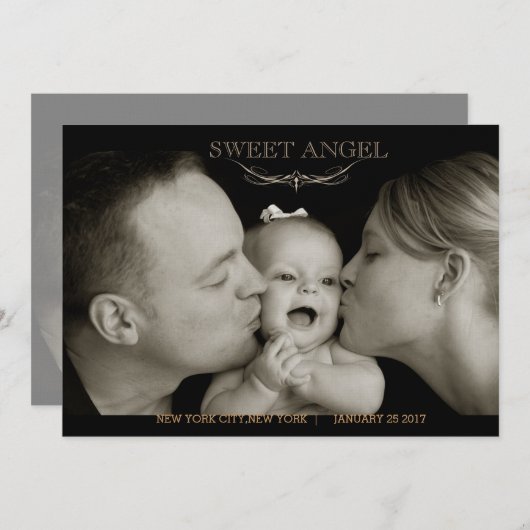 Zeremonie zur Benennung von Säuglingen Programm (Vorne/Hinten)