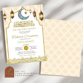 Zeremonie zur Beschneidung muslimischer Tahara Einladung