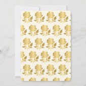 Zeremonie zur islamischen Verlobung der Weißen Flo Einladung (Rückseite)