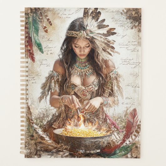 Zeremonielle Flamme: Indigene Rituale Planer (Vorderseite)