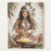 Zeremonielle Flamme: Indigene Rituale Planer (Rückseite)