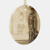 Zeremonieller Elefant, "vom Dschungel-Buch" durch Keramikornament (Rechts)