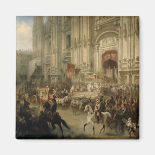 Zeremonieller Empfang des Feldmarschalls Magnet