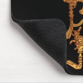 Zeremonielles Mayakleid Mousepad (Ecke)