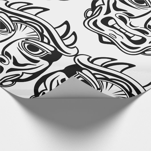 Zeremonienmaske Geschenkpapier