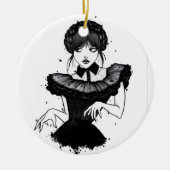 Zeremonienschmuck Keramik Ornament (Vorne)