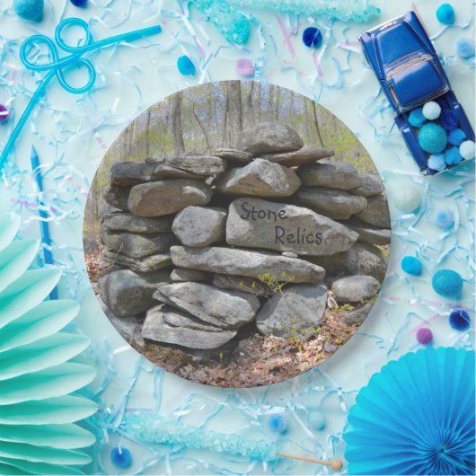 Zeremonienstein feiern pappteller (Party)