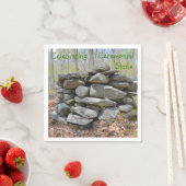 Zeremonienstein feiern serviette (Beispiel)