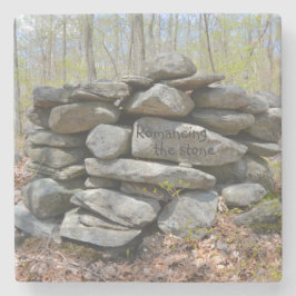 Zeremonienstein feiern steinuntersetzer