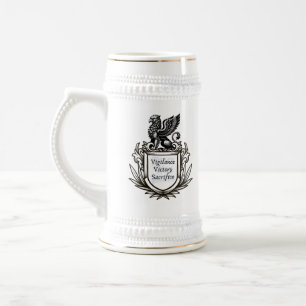 Zeremonienwarden Stein Bierglas