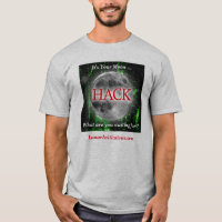 Zerhacken Sie den Mond-T - Shirt