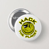 Zerhacken Sie den Planeten Button (Vorne & Hinten)