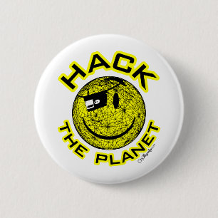 Zerhacken Sie den Planeten Button
