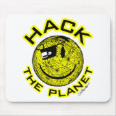 Zerhacken Sie den Planeten Mousepad (Vorne)