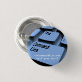 zerhacken Sie Ihre Welt, Promoknopf Button (Vorne & Hinten)