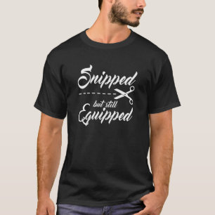 Zerhackt, aber immer noch ausgestattet, Zitat nach T-Shirt
