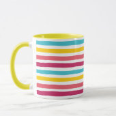 Zerhackte Kerze! Farblicher Spaß Tasse (Links)