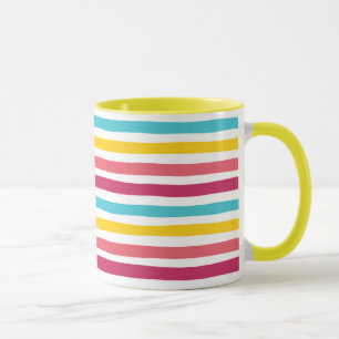 Zerhackte Kerze! Farblicher Spaß Tasse