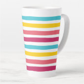 Zerhackte Kerze! Niedlicher Spaß farbenfroh Milchtasse (Rechte Ecke)