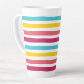 Zerhackte Kerze! Niedlicher Spaß farbenfroh Milchtasse (Linke Ecke)