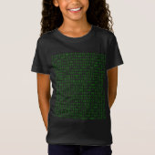 ZERHACKTER Computer-Code T-Shirt (Vorderseite)