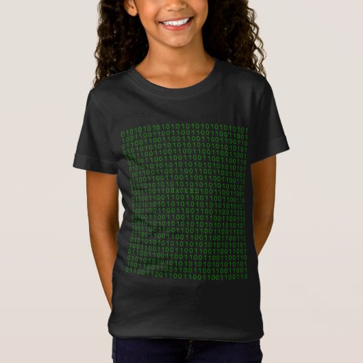 ZERHACKTER Computer-Code T-Shirt (Vorderseite)