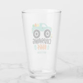 Zerkleinern von Eiern Cool Moderner Osterhubwagen Glas (Rückseite)