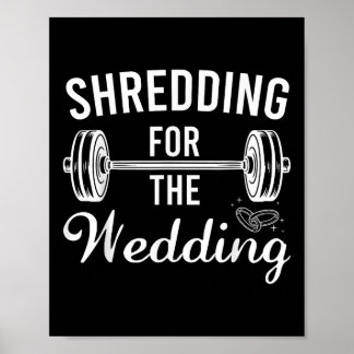 Zerkleinerung für die Hochzeitsbrille und die Fitn Poster