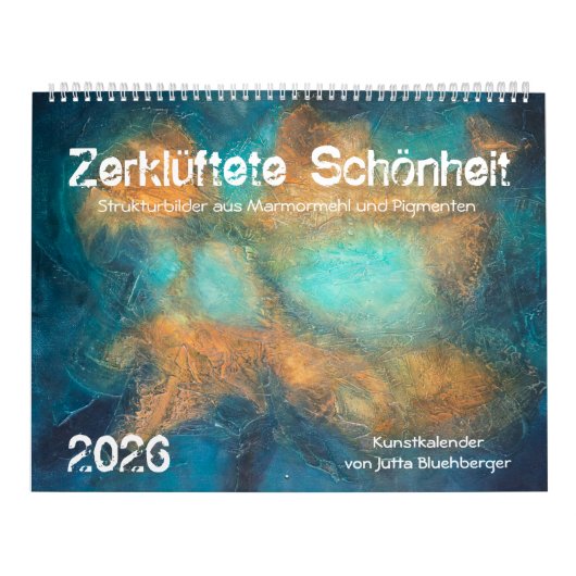 Zerklüftete Schönheit - Kalender 2024 (deutsch) (Titelbild)