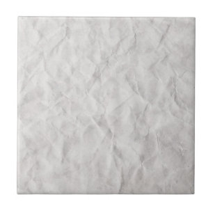 Zerknitterte Weißbuch-Beschaffenheit Fliese