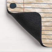 Zerknittertes Briefpapier Mousepad (Ecke)