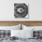 Zerknittertes Chicago-Auge Leinwanddruck (Insitu (Schlafzimmer))