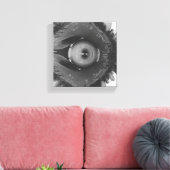 Zerknittertes Chicago-Auge Leinwanddruck (Insitu (Wohnzimmer))
