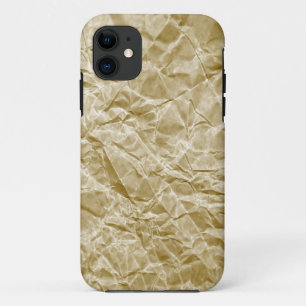 zerknittertes Papier iPhone 11 Hülle