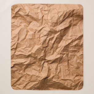 zerknülltes Papier als Hintergrundabstrakt, Grafik Sherpadecke