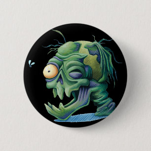 Zerlegenschädel-Knopf Button