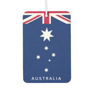 Zerlegte australische Flagge Autolufterfrischer
