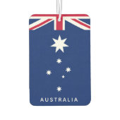 Zerlegte australische Flagge Autolufterfrischer (Rückseite)