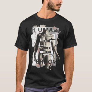 Zerlegte Figur-Kollage Menschlicher Fehler T-Shirt