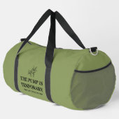 Zerlegte und restaurierte Salbeigrüne Reisetasche Duffle Bag (Rechte Ecke)