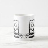 Zerlegungsunternehmen mit Bulldozer-Tasse Kaffeetasse (Mittel)